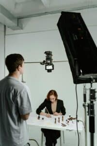 backstage, riprese, video corporate, produzione video, set