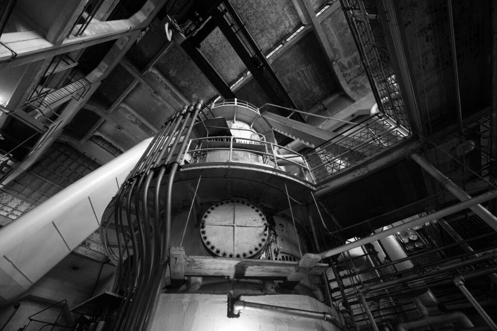 linea di produzione in fabbrica per video industriali B2B