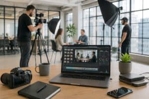Produzione di contenuti autentici per aziende con riprese video e fotografia professionale