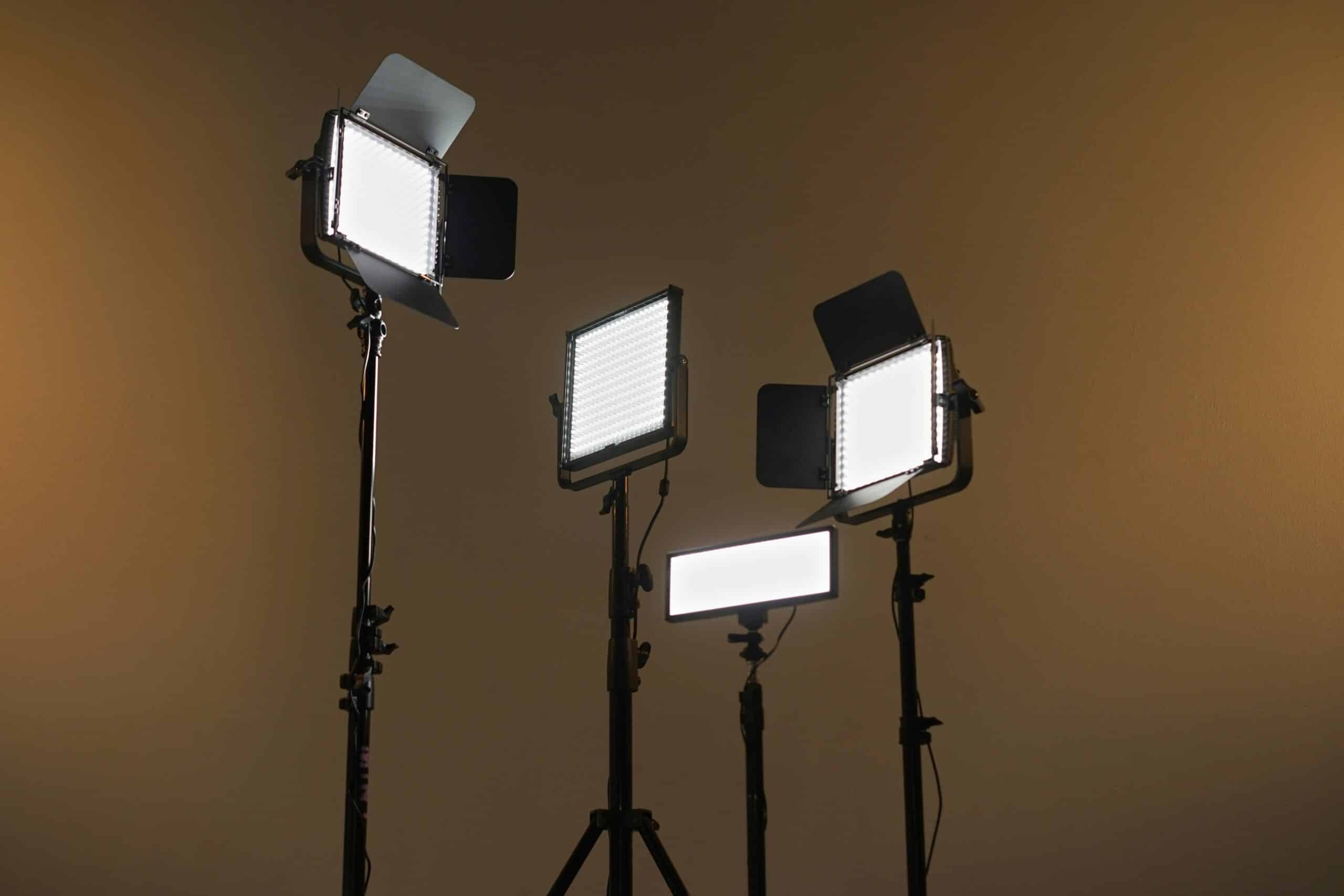 selezione luci a led per videomaker
